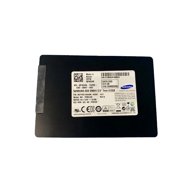 Samsung 512GB 2.5" 6 Gb/s SSD SM841 2.5" 7mm
