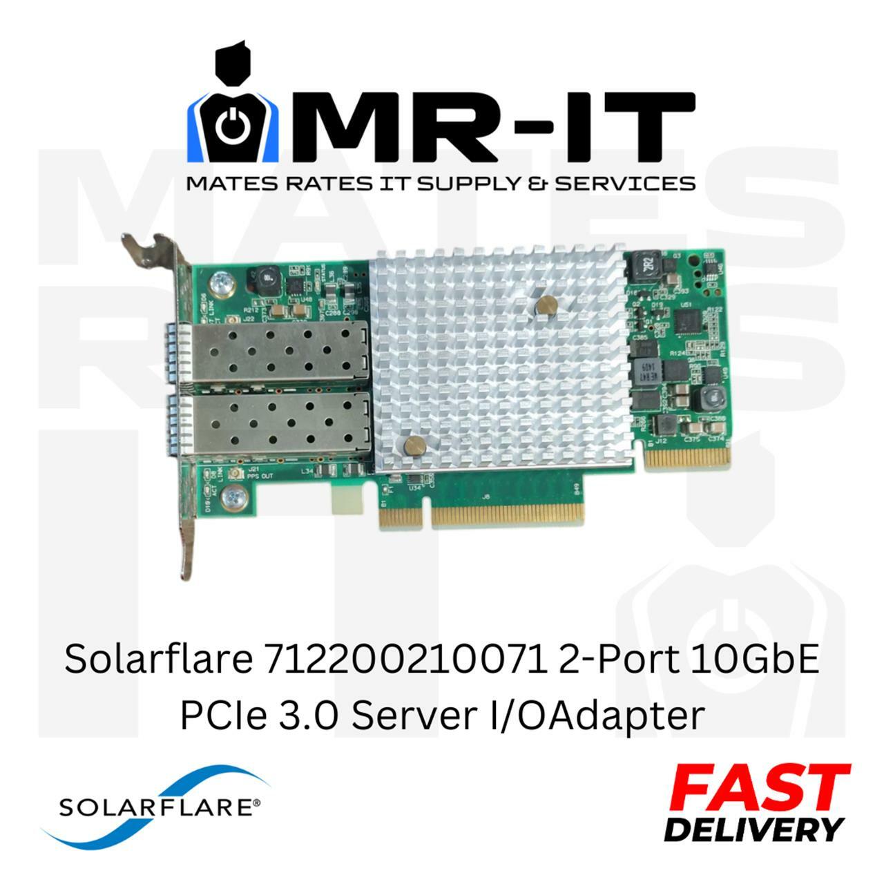 Solarflare 712200210071 2-Port 10GbE PCIe 3.0 Server I/OAdapter