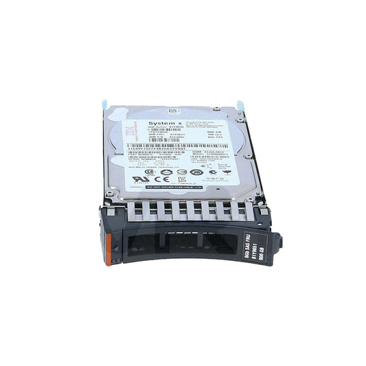 IBM 81Y9651 900GB SAS 2.5" 10,000 RPM HDD 81Y3805 W/ Caddy