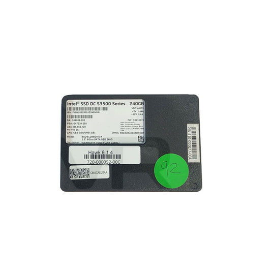 Intel 240GB SATA 2.5" SSD SSDSC2BB240G4