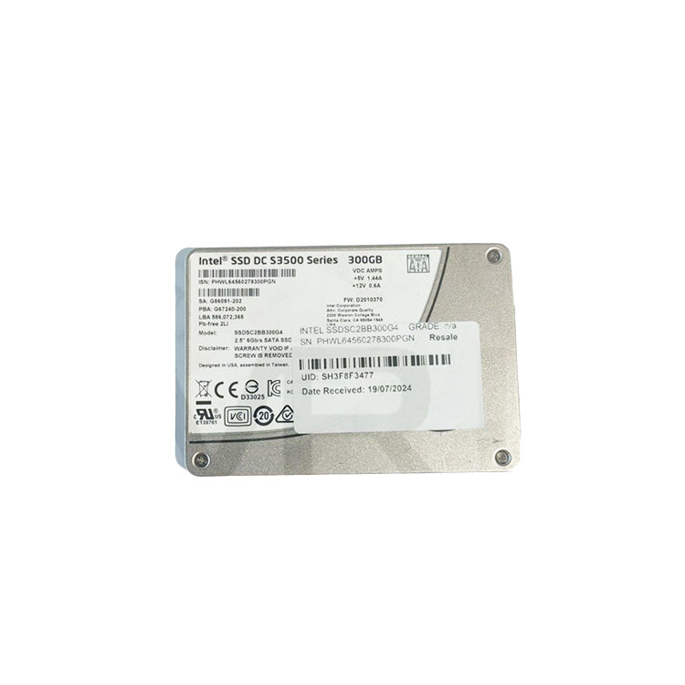 Intel DC S3500 Series 300GB 6Cb/s SATA 2.5" SSD SSDSC2BB300G4