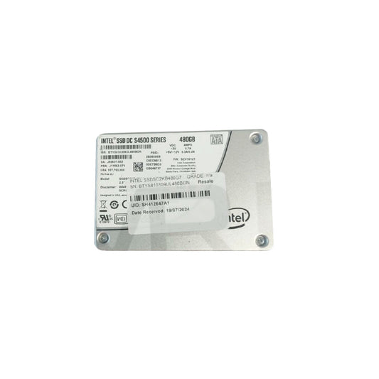 Intel DC S4500 480GB SATA 2.5" SSD SSDSC2KB480G7