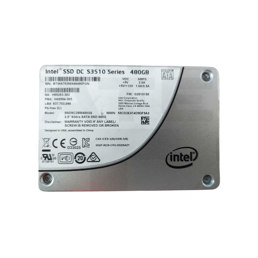 Intel 480GB SATA 2.5" SSD SSDSC2BB480G6