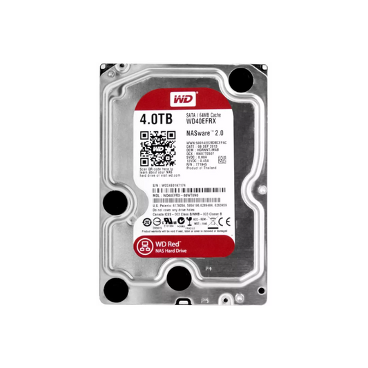 WD Red 4TB SATA 3.5" 5400 RPM HDD WD40EFRX-68WT0N0