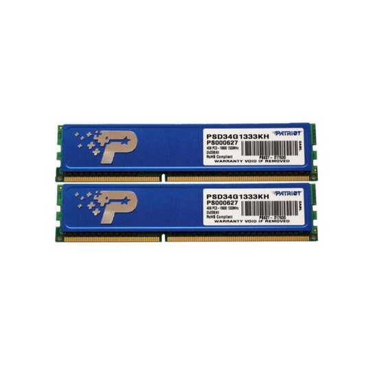 Patriot Memory 4GB (2x 2GB) PC3 1333 MHz RAM PSD34G1333KH
