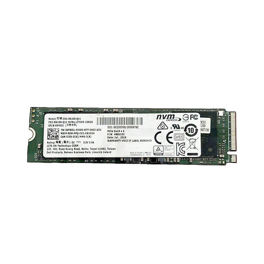Lite-On 256GB NVME 2280 SSD CX2-8B256-11