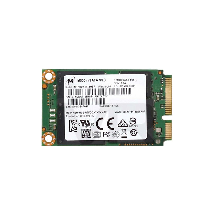 Micron 128GB SATA MSATA SSD MTFDDAT128MBF
