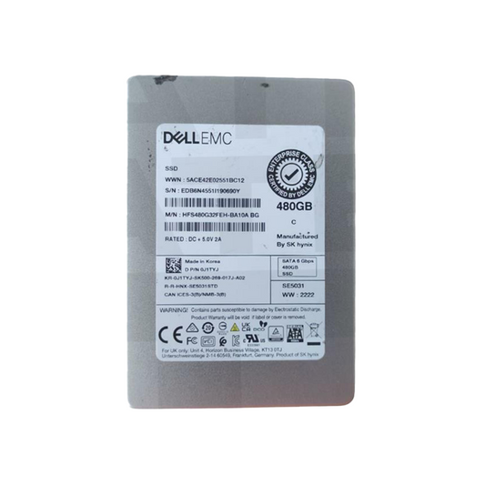 SK Hynix 480GB SATA 2.5" SSD HFS480G32FEH-BA10A