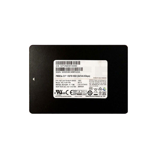 Samsung 1.92TB SATA 2.5" SSD MZ7LM1T9HMJP-00005