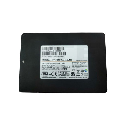 Samsung 240GB SATA 2.5" SSD MZ7LM240HMHQ-00005