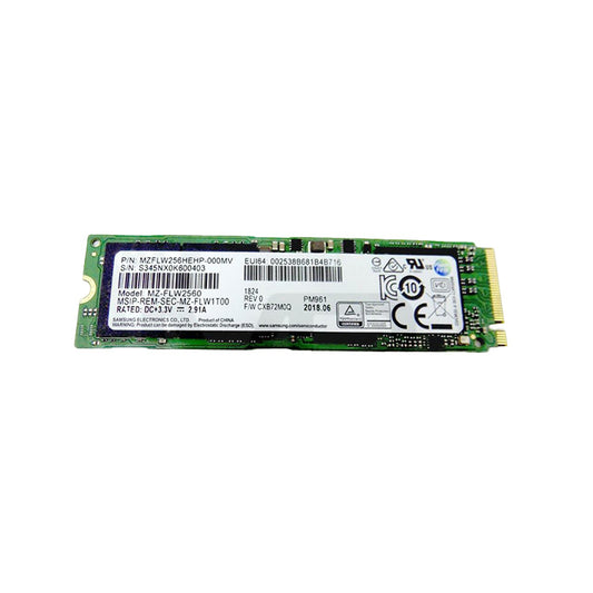 Samsung PM961 256GB NVME 2280 SSD MZFLW256HEHP-000MV
