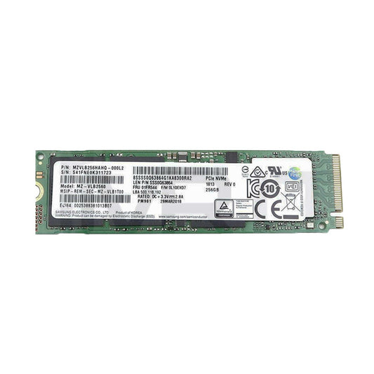 Samsung 256GB NVME 2280 SSD MZVLB256HAHQ-000L2