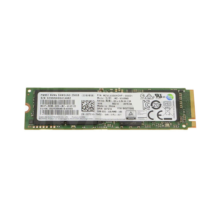 Samsung 256GB NVME 2280 SSD MZVLV256HCHP-000D1
