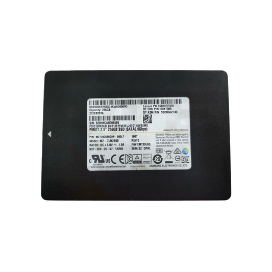 Samsung 256GB SATA 2.5" SSD MZ7LN256HCHP-000L7
