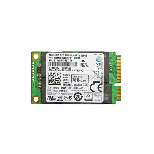 Samsung PM851 256GB MSATA SSD MZMTE256HMHP-000MV