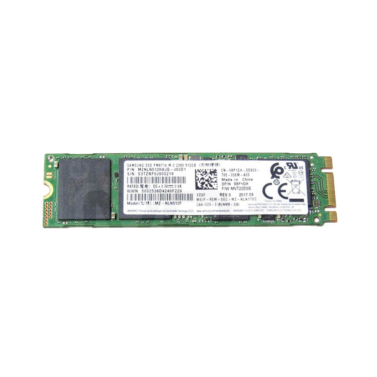 Samsung 512GB MZNLN512HAJQ-000D1 PM871B M.2 SSD