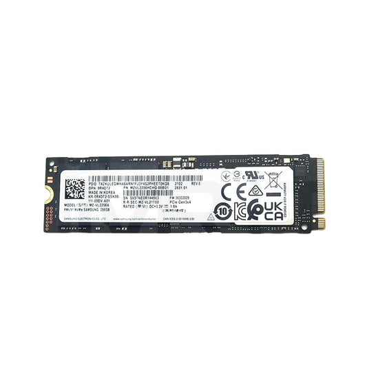 Samsung 256GB NVME 2280 SSD MZVL2256HCHQ-00BD1
