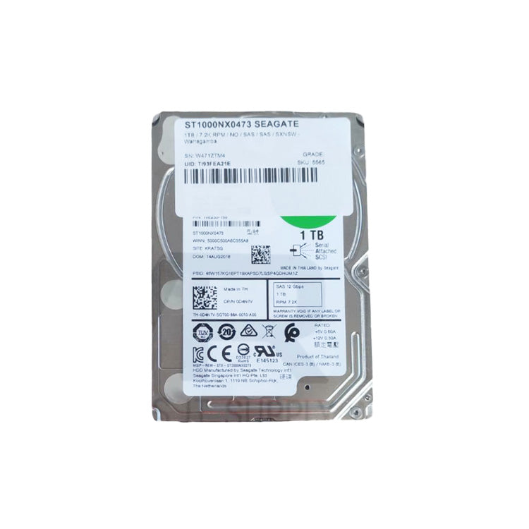 Seagate 1TB 2.5" SAS 7.2K RPM HDD ST1000NX0473