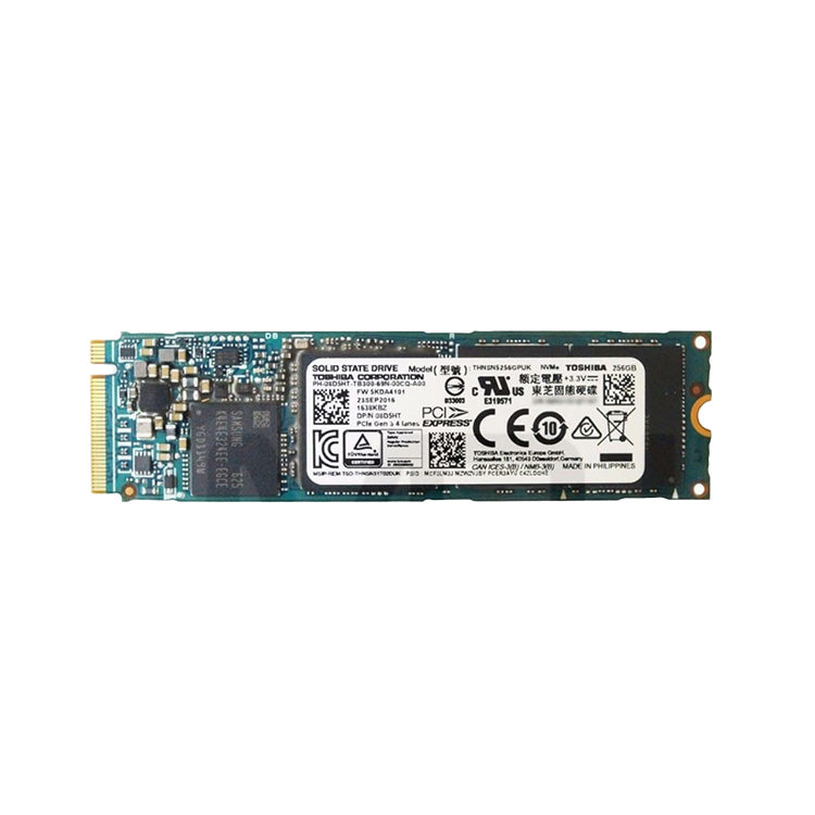 Toshiba Corporation 256GB M.2 NVME 2280 SSD THNSN5256GPUK
