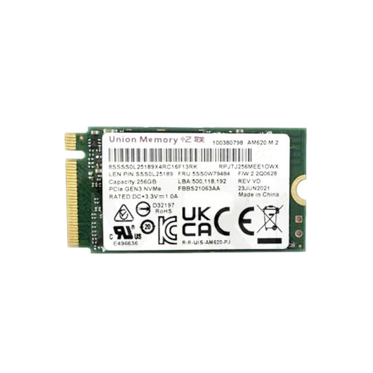 Union Memory 256GB SATA 2242 SSD SSS0R27339