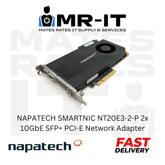 NAPATECH SMARTNIC NT20E3-2-P 2x 10GbE SFP+ PCI-E Network Adapter