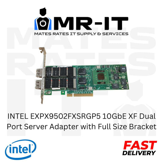 INTEL EXPX9502FXSRGP5 10GbE XF Dual Port Server Adapter with Full Size Bracket