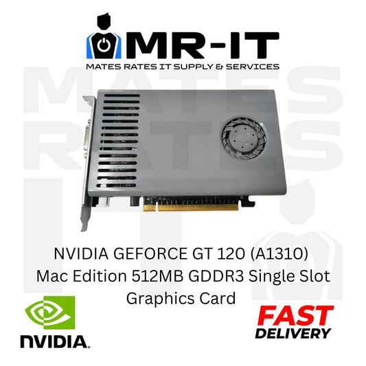 NVIDIA 512MB GDDR3 Single Slot Graphics Card GEFORCE GT 120 (A1310) Mac Edition