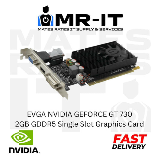 EVGA NVIDIA 2GB GDDR5 Single Slot Graphics Card GEFORCE GT 730