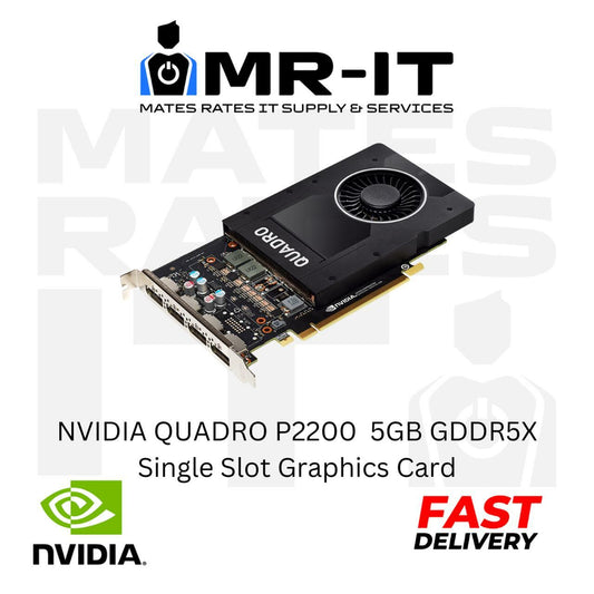 NVIDIA 5GB GDDR5X Single Slot Graphics Card QUADRO P2200