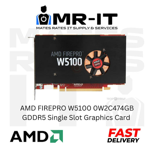AMD FIREPRO 4GB GDDR5 Single Slot Graphics Card W5100 0W2C47