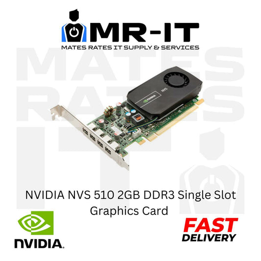 NVIDIA 2GB DDR3 Single Slot Graphics Card NVS 510