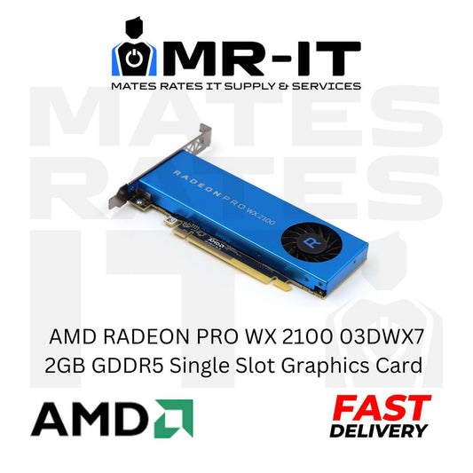AMD RADEON PRO 2GB GDDR5 Single Slot Graphics Card WX 2100 03DWX7