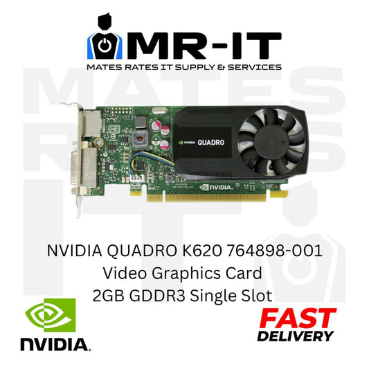 NVIDIA Quadro K620 764898-001 2GB GDDR3 Single Slot Video Graphics Card