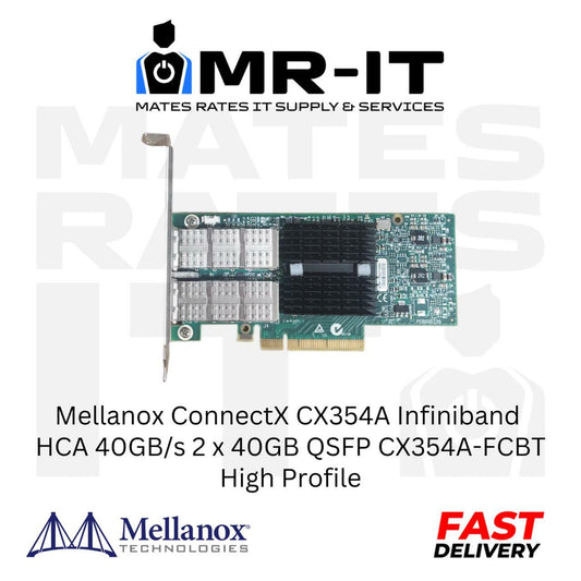 Mellanox ConnectX CX354A Infiniband HCA 40GB/s 2 x 40GB QSFP CX354A-FCBT Network Adapter