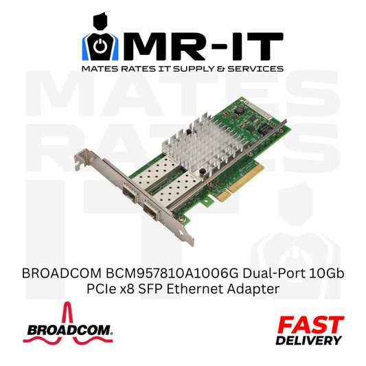 BROADCOM BCM957810A1006G Dual-Port 10Gb PCIe x8 SFP Ethernet Adapter