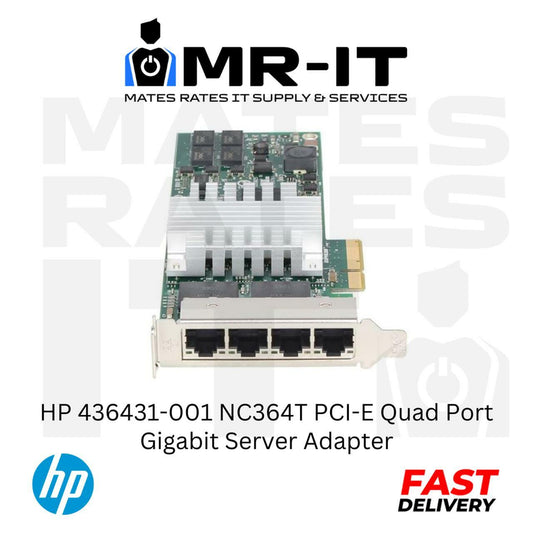 HP 436431-001 NC364T PCI-E Quad Port Gigabit Server Adapter